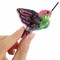 BP-217C Beadwork kit for creating brooch Crystal Art "Fly bird"